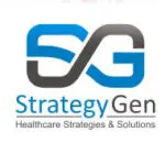 StrategyGen logo with white background