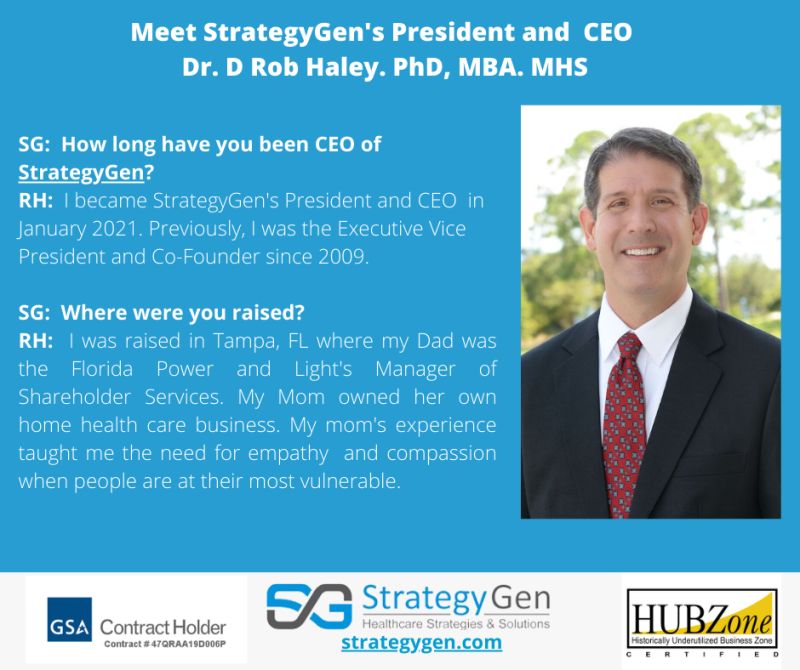 StrategyGen’s President and CEO