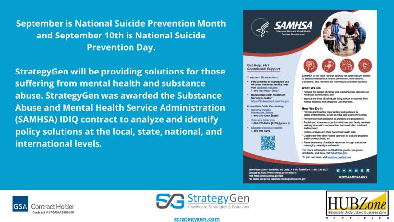 national suicide prevention month