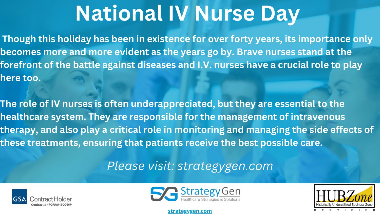 National IV Nurse Day StrategyGen Co