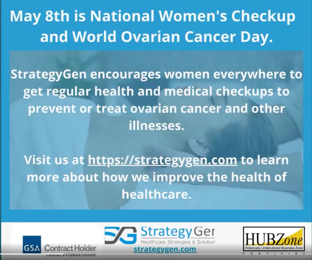 Ovarian Cancer Awareness - Strategygen Co