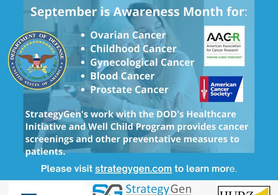 September is awareness month for different cancers