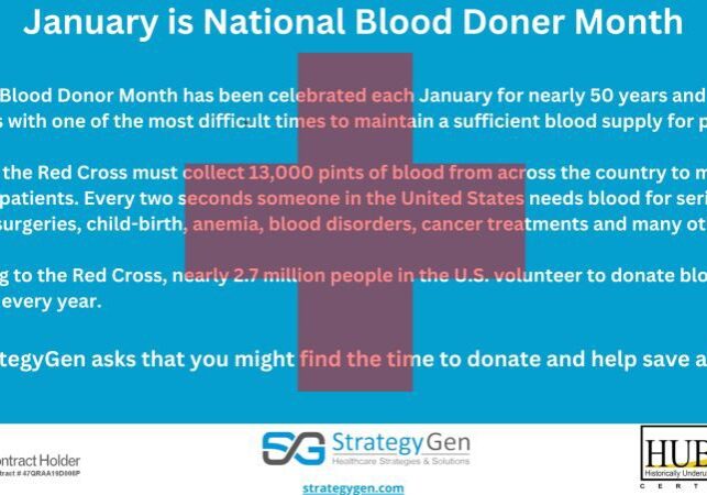 national blood donor month january